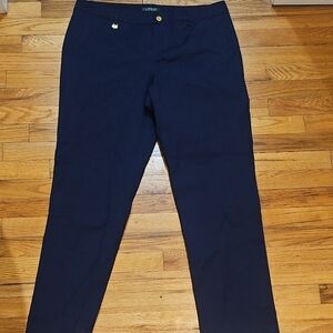 Lauren Ralph Lauren Men's Dark Blue Chinos